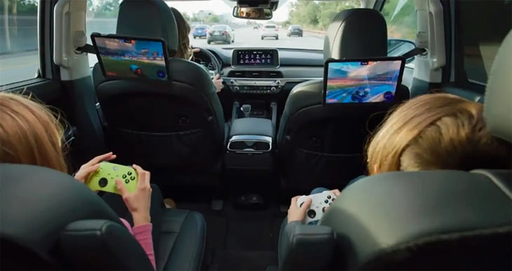 El streaming de juegos llega a los automóviles