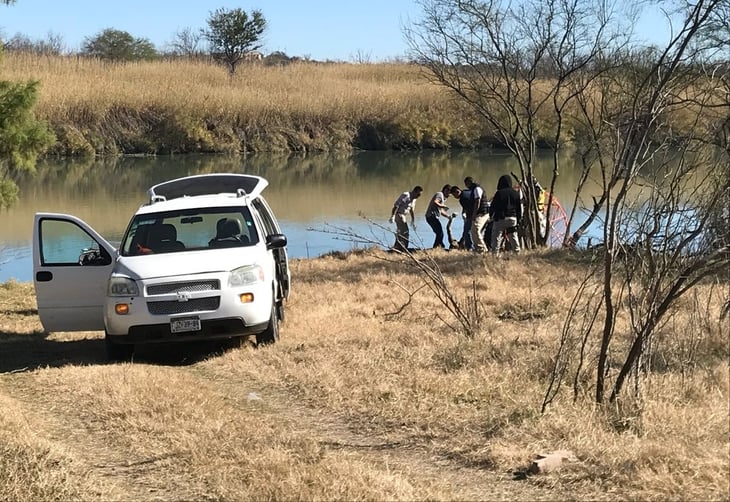 Autoridades localizan hombre sin vida en el río Bravo