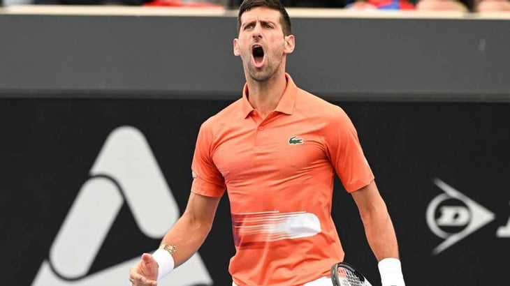  Novak Djokovic trabajó y ganó en el ATP de Adelaida