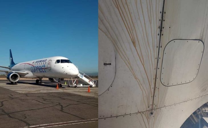 'Si puedes, mete a tu familia en un baño', pasajero de avión de Aeroméxico sobre balacera en Culiacán