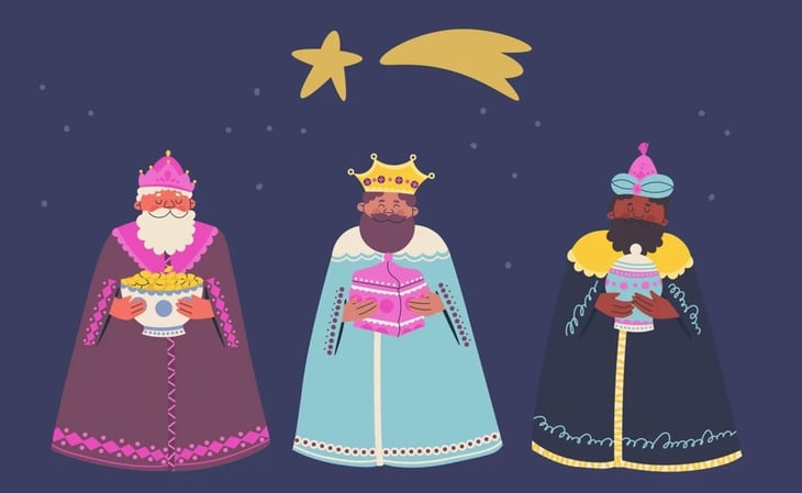 Historia de los Reyes Magos e imágenes para desear un ¡Feliz Día de Reyes!