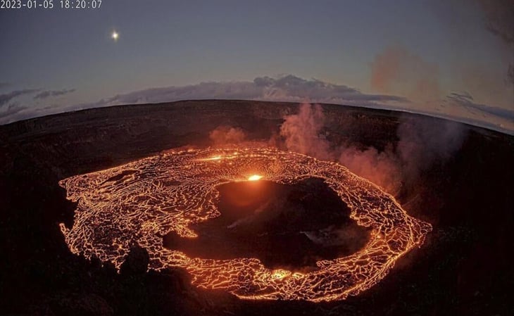 Volcán Kilauea vuelve a entrar en erupción en Hawái