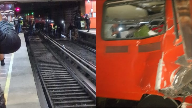 'Choque por alcance' primera hipótesis de incidente en Línea 3 del Metro