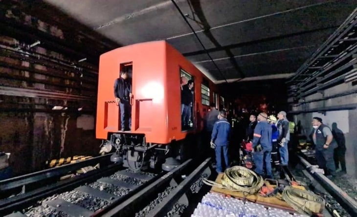 Retiran último vagón de los trenes accidentados en la Línea 3, informa director del Metro CDMX 