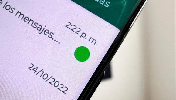 WhatsApp: qué es y por qué aparece un punto verde en tus chats