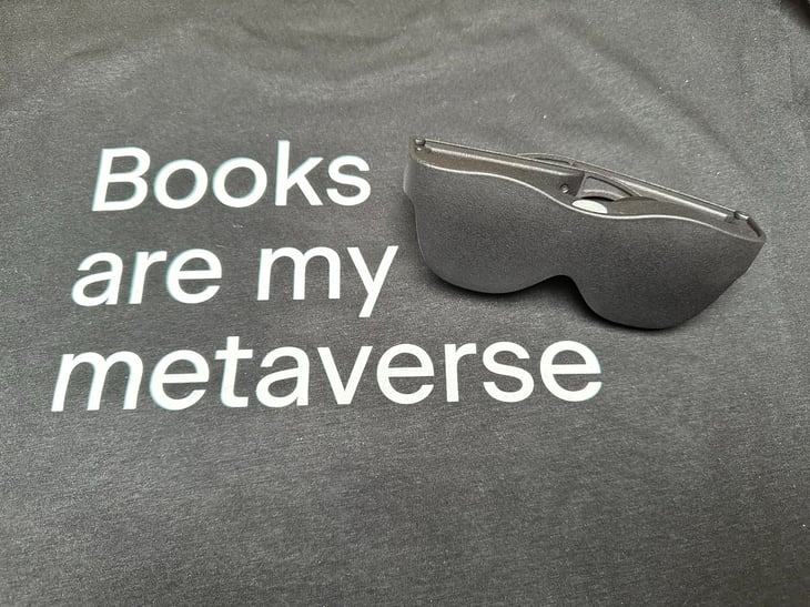Crean gafas para leer eBooks, como un Kindle pero directamente en tu cara