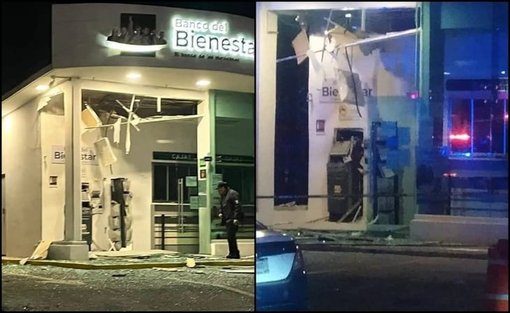 Con explosivos vandalizan Banco Bienestar de Tlaxcala