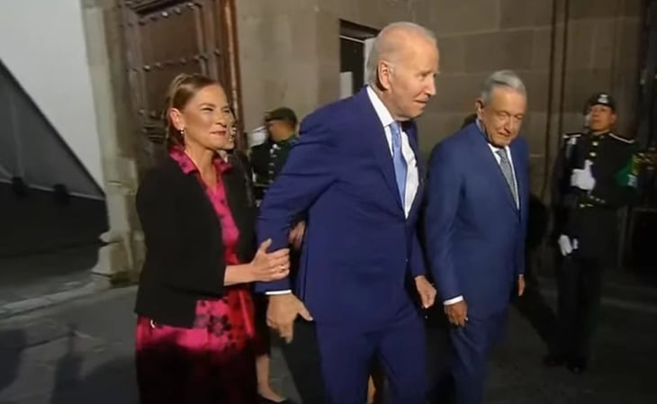 AMLO recibe a Biden y Trudeau en Palacio Nacional para iniciar X Cumbre de Líderes de América del Norte