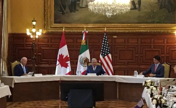 Inicia en Palacio Nacional la X Cumbre de Líderes de América del Norte, con AMLO, Biden y Trudeau