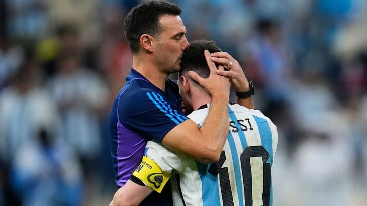 Lionel Scaloni: 'Yo creo que Messi puede llegar al próximo Mundial, dependerá de él'