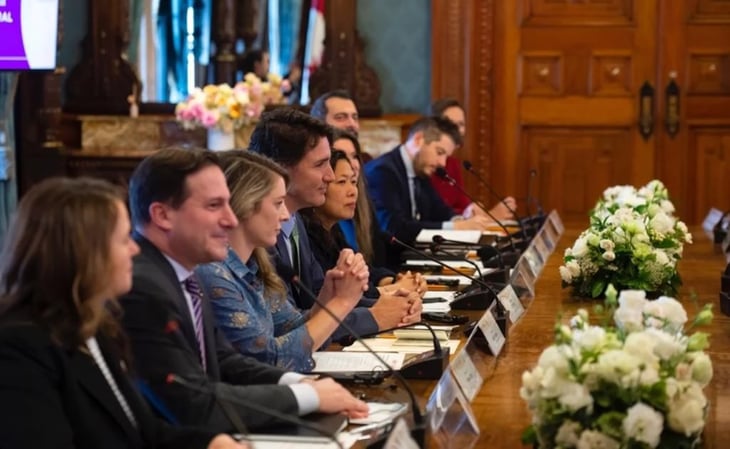 Trudeau reafirma trabajo entre México y Canadá para aumentar alianzas económicas