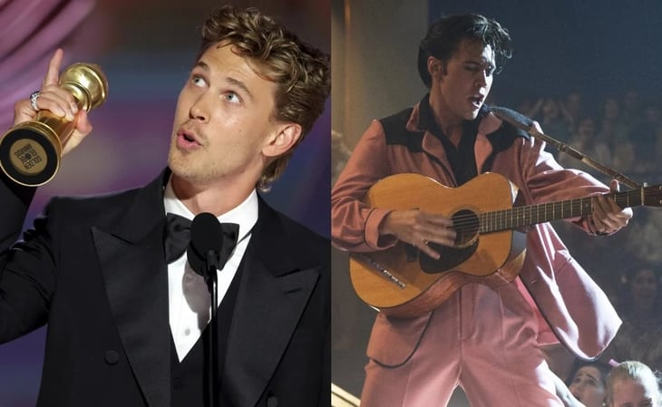 Usuarios critican a Austin Butler por fingir la voz de Elvis Presley durante discurso en los Globos de Oro