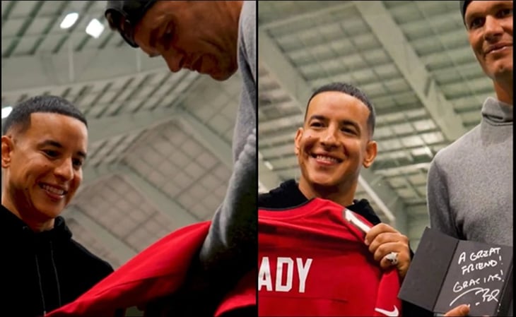 Daddy Yankee cumplió uno de sus más grandes sueños, conocer a Tom Brady