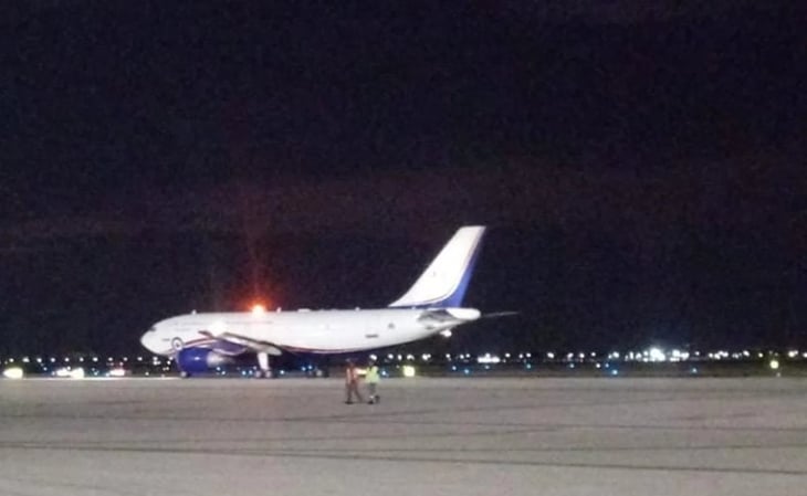 A diferencia de Biden, avión de Trudeau sí despegó desde el AIFA para regresar a Canadá
