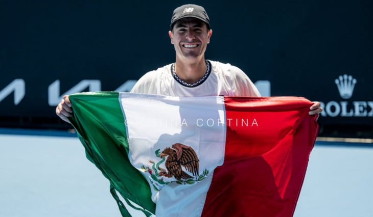 Ernesto Escobedo jugará el Australian Open como mexicano, ¡de regreso a un Grand Slam en singles!