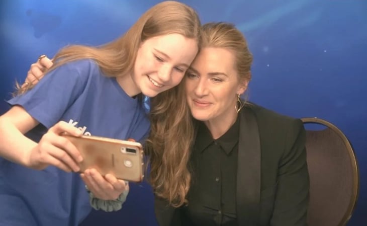 VIDEO: El inesperado gesto de Kate Winslet con una periodista que se volvió viral en TikTok