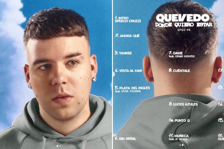 Quevedo anuncia 'Donde quiero estar', su primer disco: fecha, canciones y todo lo que sabemos