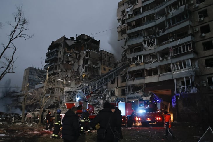 Rusia lanza nueva oleada de ataques sobre regiones ucranianas; reportan heridos