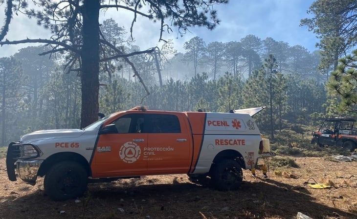 Incendio forestal consume 12 hectáreas en Galeana, Nuevo León