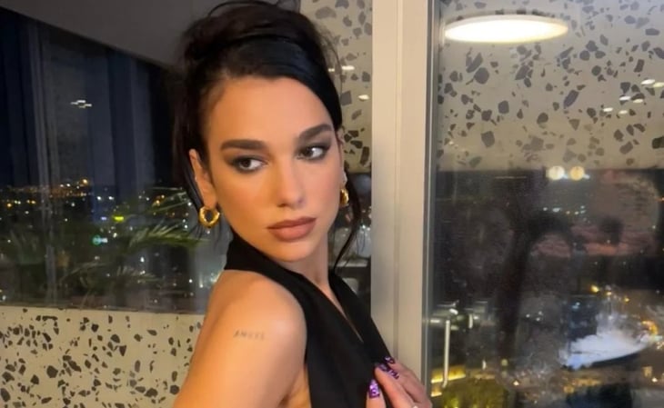 Dua Lipa conquista Instagram con total look de cuero