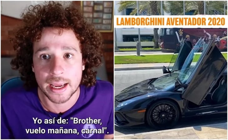 Luisito Comunica renta Lamborghini en Dubái y lo choca; esto pagó en  reparaciones