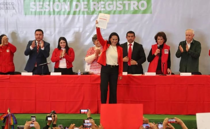 Se registra Alejandra del Moral como única aspirante de la alianza Va por Mexico a la gubernatura del Edomex