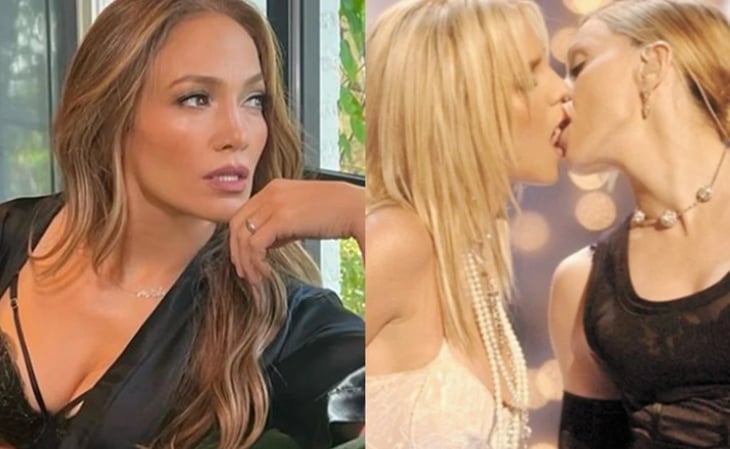 Jennifer Lopez iba a ser parte del histórico beso entre Madonna y Britney en los VMA de 2003