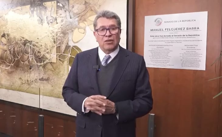 Monreal pide a Mario Delgado reglas claras y respeto en contienda por la candidatura presidencial