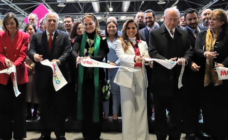 Mara Lezama participa en inauguración del pabellón de México de la edición 43 de la Fitur 2023