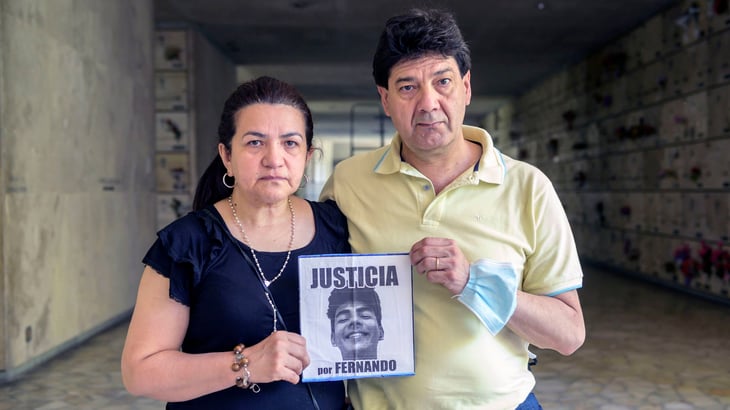 A tres años del crimen de Fernando Báez, sus padres convierten el “dolor en solidaridad”