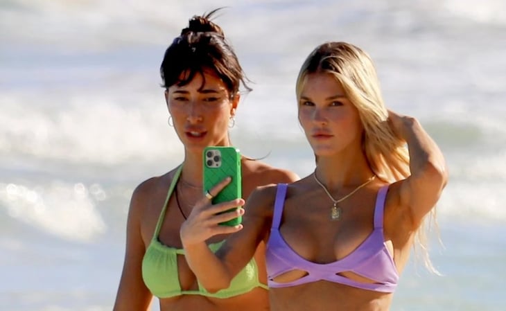 Joy Corrigan y Kylee Campbell se lucen con bikinis 'imposibles' en México