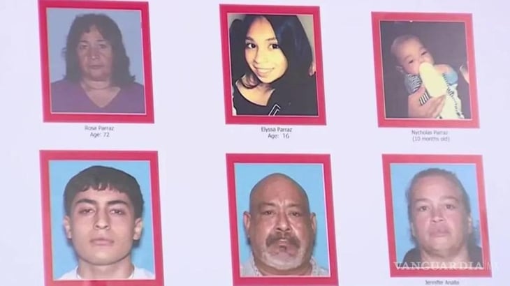 Los 6 asesinados en California eran toda una familia latina 
