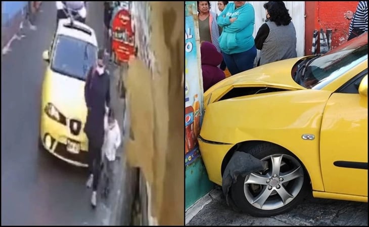 VIDEO: Conductor ebrio atropella a madre e hija cuando se dirigían al kinder en Magdalena Contreras