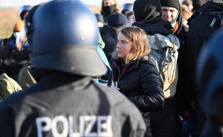 'No nos prestaríamos nunca a eso': policía alemana rechaza que el desalojo de Greta Thunberg fuera montaje