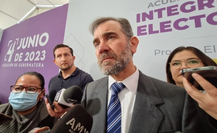 Pide Córdova confiar en la robustez del INE ante elección del Edomex, 'más allá de las disputas de los partidos'