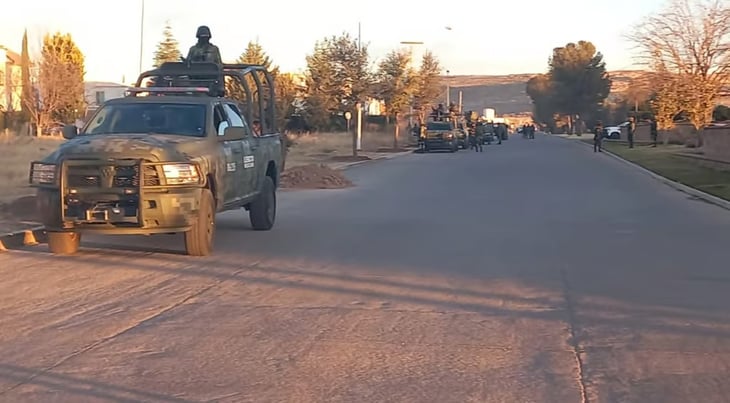 VIDEO: Aparatoso operativo militar sorprende a Durango