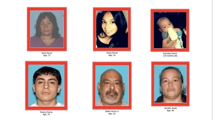 La 'masacre estilo narco' en la que murieron 4 generaciones de una familia en California