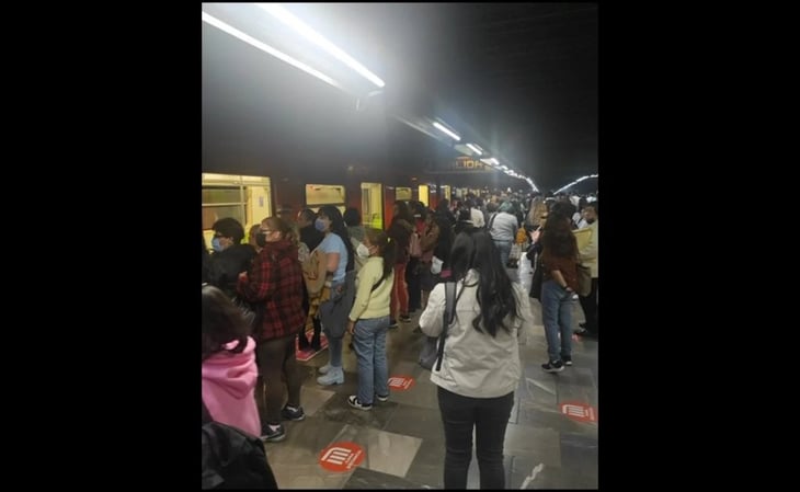 VIDEO: Otra vez, reportan humo en estación Potrero de la Línea 3 del Metro