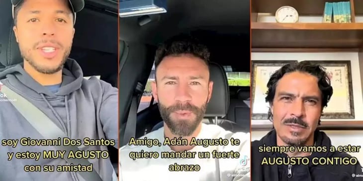 Futbolistas mandan mensaje de apoyo a Adán Augusto López