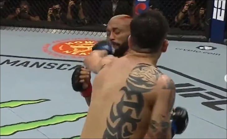 VIDEO: El brutal nocaut que le dio la victoria a Brandon Moreno en UFC 283