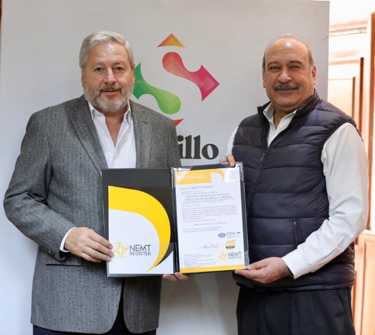 Nemt Register certifica a Saltillo en calidad 