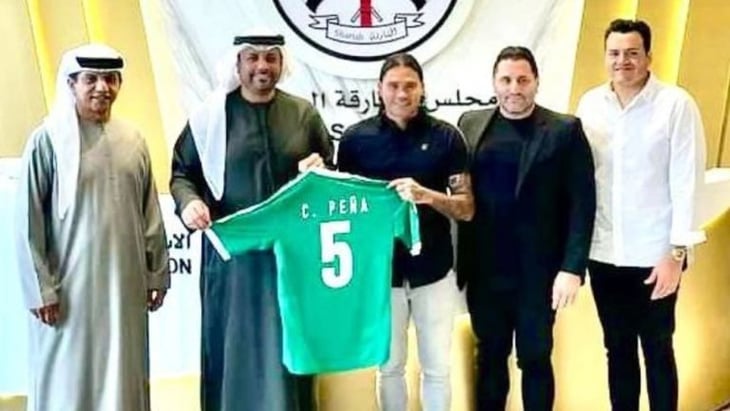 'Gullit' Peña jugará en Emiratos Árabes Unidos