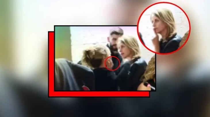 Filtran imágenes de la mamá de Piqué maltratando a Shakira