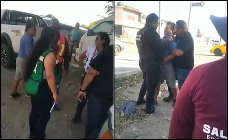 Sujeto arroja solvente e intenta prenderle fuego a directora de Ecología de Salina Cruz, Oaxaca
