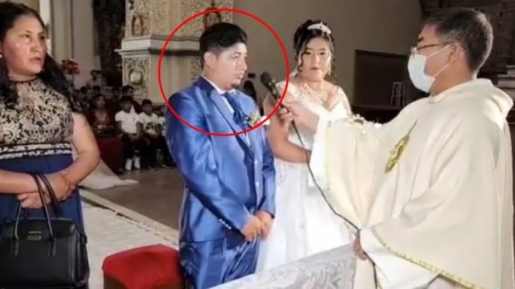 Novio asegura ser obligado a casarse el mismo día de su boda