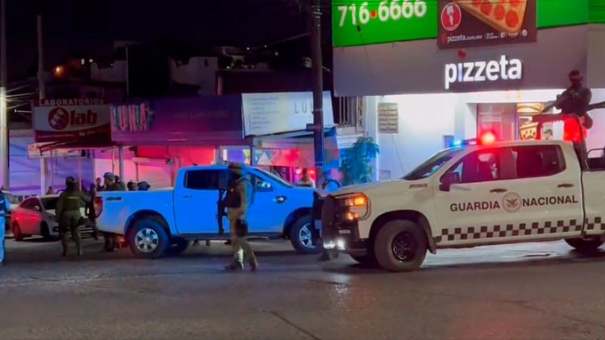 Grupo armado ataca a elementos de la Guardia Nacional en Cualiacán