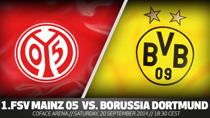 Resumen del partido Mainz 05 vs Borussia Dortmund