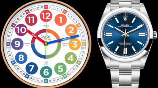 Rolex está demandando a una empresa que fabrica relojes para niños