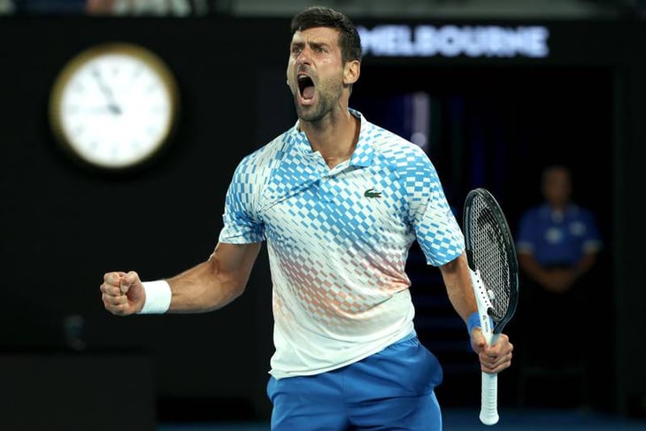 Djokovic avanza a semifinales del Abierto de Australia