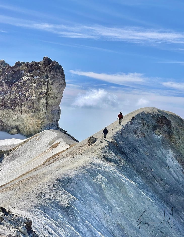 Pico de Orizaba, Iztaccíhuatl y Nevado: Fabrizio Motta los subió en 24 horas